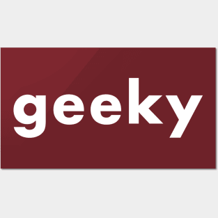 geeky Posters and Art